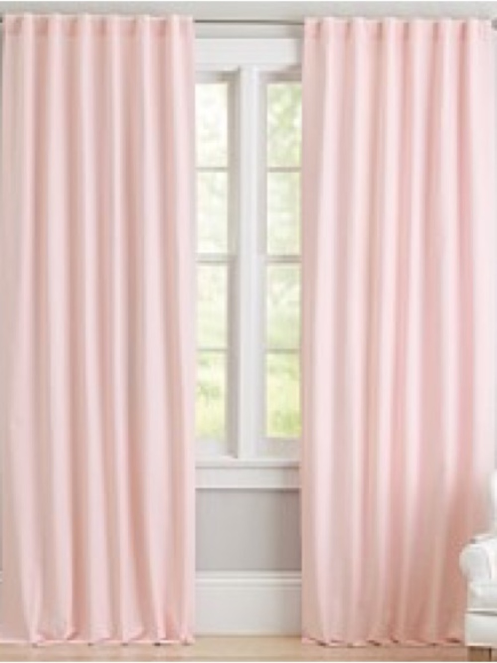 Pottery Barn Kids blackout Canvas curtain